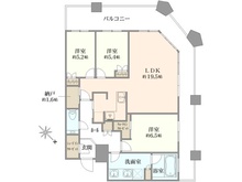 【東京都/港区芝浦】芝浦アイランドケープタワー 間取り図