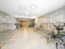 【東京都/港区海岸】パークホームズ浜松町 駐輪場