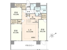 【東京都/港区三田】三田聖坂ガーデンレジデンス 間取り図