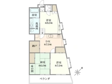 【東京都/大田区南馬込】南馬込ヒミコマンション 間取り図