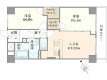 【東京都/大田区大森西】メイツ大森 間取り図