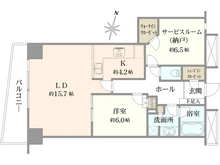 【東京都/港区芝浦】キャピタルマークタワー 間取り図