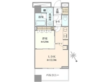 【東京都/港区浜松町】ワールドタワーレジデンス 間取り図