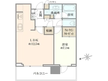 【東京都/港区浜松町】パークコート浜離宮ザタワー 間取り図