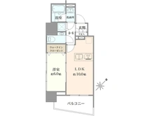 【東京都/港区三田】パークリュクス白金高輪 間取り図