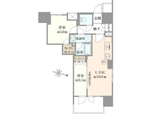 【東京都/台東区日本堤】クレアホームズフラン東京三ノ輪 間取り図