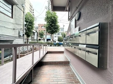 【東京都/品川区南大井】マイキャッスル南大井 アプローチ