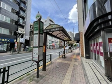 【東京都/新宿区高田馬場】パークシティ高田馬場 バス停　「高田馬場三丁目」（現地より約130m）：