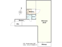 【東京都/千代田区一番町】ライオンズマンション一番町 間取り図