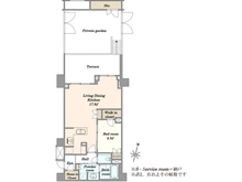 【東京都/渋谷区代々木】レフィール参宮橋ヒルズ 間取り図