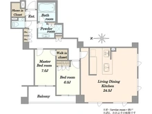 【東京都/品川区東五反田】ザ・パークハウス池田山 間取り図