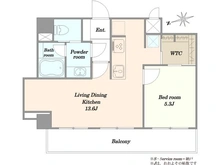 【東京都/目黒区下目黒】ハイホーム目黒 間取り図