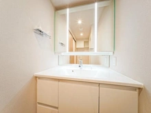 【東京都/品川区上大崎】クレッセント目黒III 洗面所