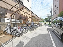 【東京都/北区西が丘】西が丘サニーハイツ 駐輪場