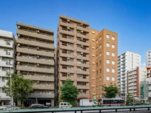 【東京都/目黒区目黒】ハイシティ目黒 外観：写真中央