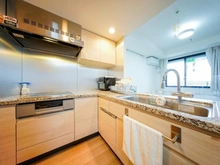 【東京都/中央区勝どき】勝どきザ・タワー キッチン：家具調度品は価格に含まれません