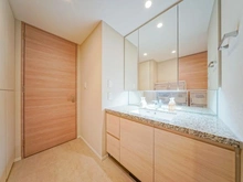 【東京都/中央区勝どき】勝どきザ・タワー 洗面室：家具調度品は価格に含まれません