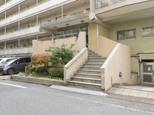 【東京都/品川区西五反田】マンション不動前 アプローチ