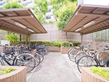 【東京都/新宿区北新宿】クレッセント新宿柏木 駐輪場