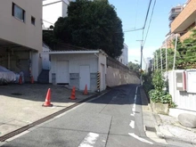 【東京都/港区白金】ニュー白金マンション 前面道路