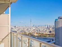 【東京都/中央区晴海】パークタワー晴海 眺望：東京スカイツリーを望む（天候による）「ズームあり」