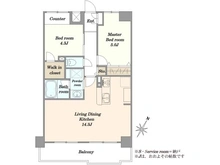 【東京都/目黒区目黒本町】クレッセント武蔵小山III 間取り図