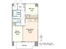 【東京都/世田谷区上北沢】シャンピア北沢 間取り図