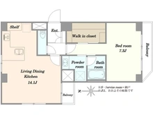 【東京都/品川区上大崎】池田山セントラルホームズ 間取り図