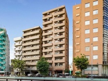 【東京都/目黒区目黒】ハイシティ目黒 外観：写真中央