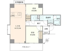 【東京都/目黒区目黒】ハイシティ目黒 間取り図