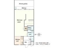 【東京都/文京区大塚】ワコー護国寺マンション 間取り図