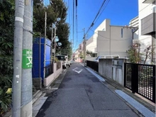 【東京都/渋谷区初台】初台マンション 前面道路