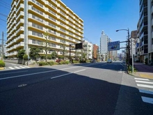 【東京都/品川区荏原】アゼリアハイライズ 前面道路