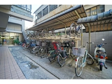 【東京都/目黒区下目黒】ニュー目黒フラワーマンション 駐輪場