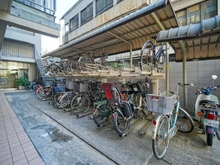 【東京都/目黒区下目黒】ニュー目黒フラワーマンション 駐輪場