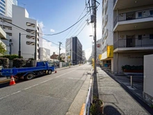 【東京都/目黒区下目黒】ニュー目黒フラワーマンション 前面道路