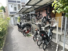 【東京都/目黒区下目黒】テラス下目黒 駐輪場