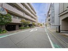 【東京都/目黒区目黒】クレッセント目黒II 前面道路