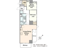 【東京都/品川区荏原】ライオンズプラザ武蔵小山 間取り図