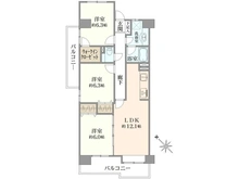 【埼玉県/和光市白子】グランフィル和光 間取り図