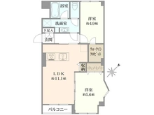【東京都/板橋区中台】コスモ中台 間取り図