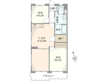 【東京都/板橋区赤塚】東久パレス赤塚 間取り図