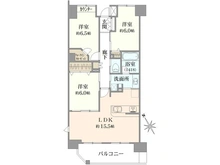 【東京都/板橋区成増】ゼファーヒルズ成増 間取り図