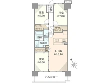 【埼玉県/志木市柏町】志木の杜レジデンス 間取り図