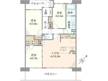 【埼玉県/入間郡三芳町大字竹間沢】レクセルプラッツァみずほ台 間取り図