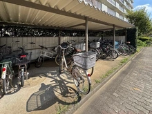 【東京都/板橋区赤塚新町】光が丘パークタウンゆりの木通り北住宅 五号棟 駐輪場