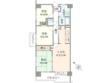 【埼玉県/和光市白子】グランフィル和光 間取り図