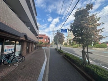 【埼玉県/朝霞市本町】ライオンズプラザ朝霞 前面道路