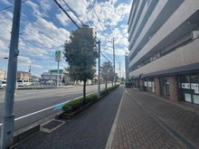 【埼玉県/朝霞市本町】ライオンズプラザ朝霞 前面道路