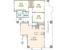 【東京都/板橋区成増】ダイアパレス成増II 間取り図